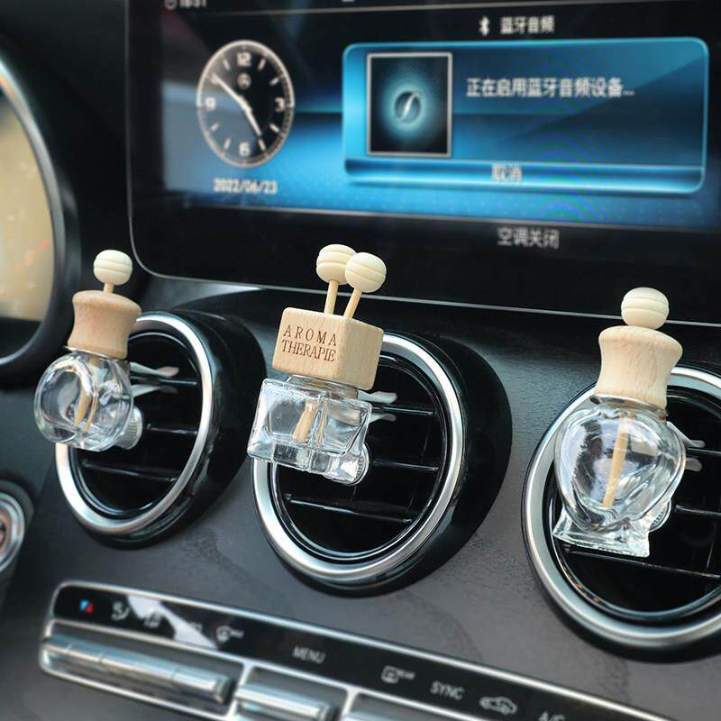 汽车香水小空瓶汽车出风口香薰瓶盒子瓶子分装瓶车内扩香器挥发女
