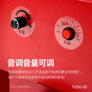 220v 天车行车钢厂船厂语音电喇叭 380v 09大功率声光报警器 TGSG
