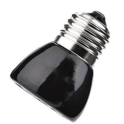 陶瓷红外爬行动物动物园迷你陶瓷加热灯 E27加热灯灯泡110V 220V