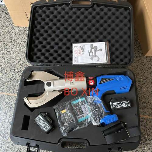 BOXIN电动电缆剪EB-105C充电式液压铜铝铠装电缆剪刀