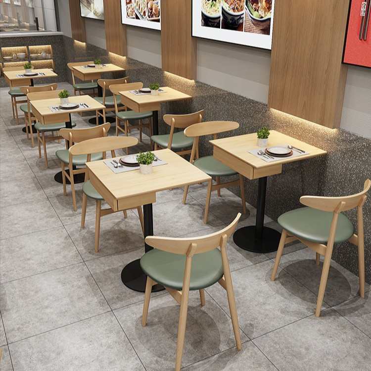 面馆桌椅组合烧烤店店小火锅店卡座沙发餐厅自助酒店实木座椅沙发