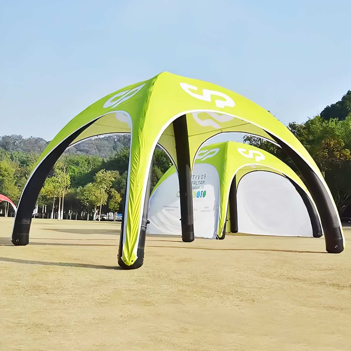 大型pvc充气广告帐篷定制tpu四脚帐篷商业活动户外遮阳摆摊帐篷
