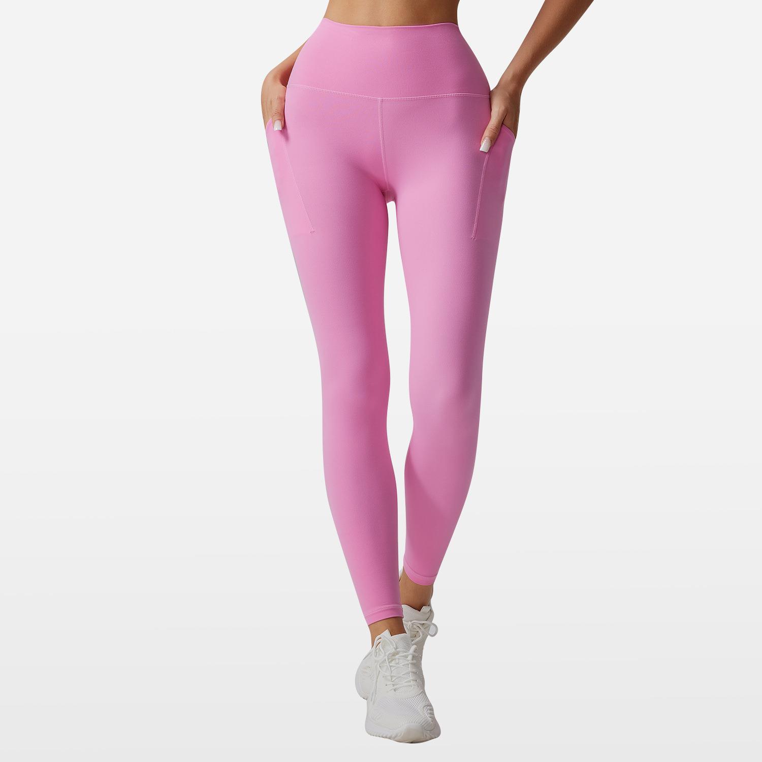 Pants Peach Yoga Nude Pants Sports Waist Training Running