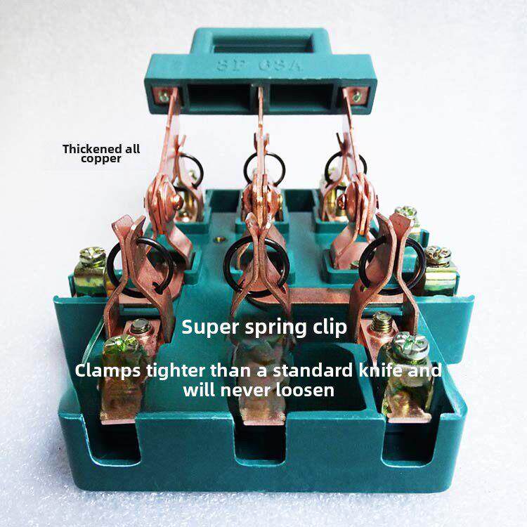 3P 63A 闸刀王开关 双电源切换转换开关 双投三极三相三线闸刀铜