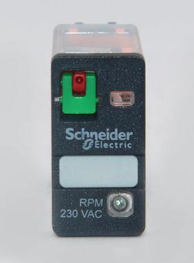 施耐德大功率中间继电器Rpm12Bd Rpm12P7基极Rpzf1一开一关5针15A