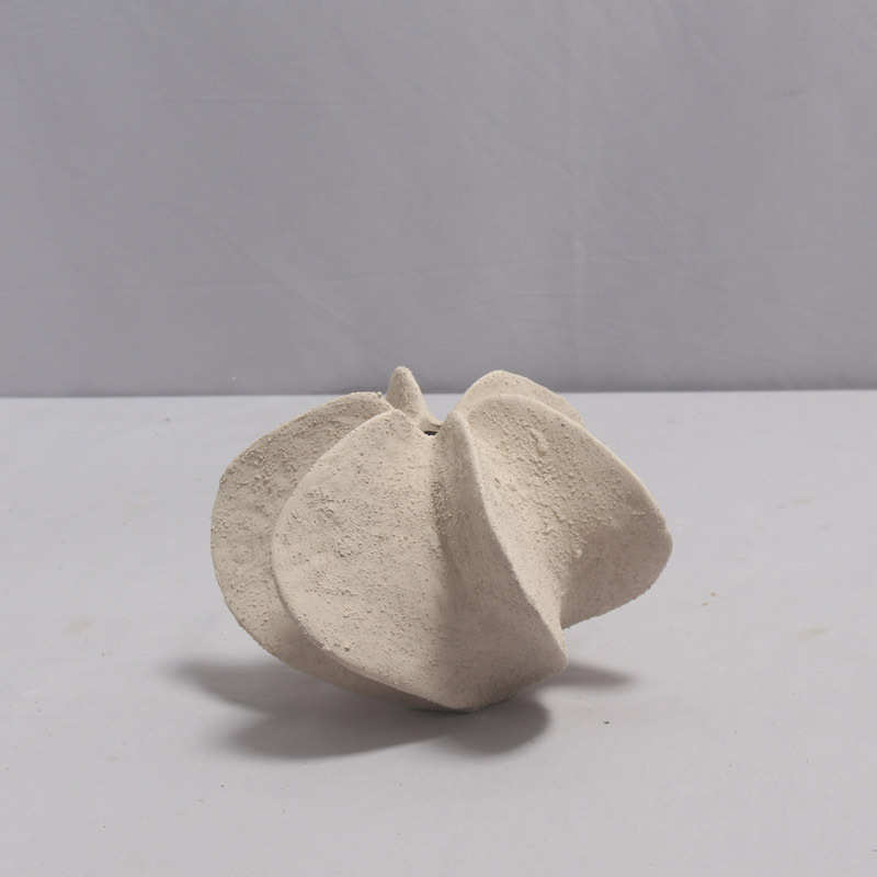 高级感设计师款中古风手工陶瓷花瓶杨桃造型酒店样板间民宿摆