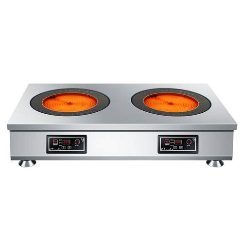 商用电磁陶炉多头大功率3500w双四六眼麻辣烫黄焖鸡煲仔灶不挑锅
