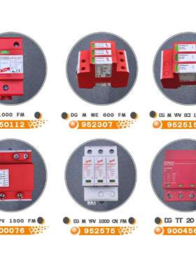DEHN盾牌电涌保护器952575 DG M YPV 1000 CN FM避雷器风力防雷器