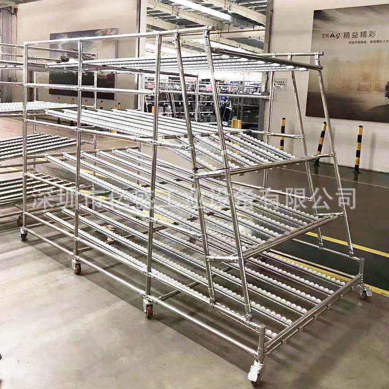 厂家供应三代精益管工作台CELL精益流水线双面防静电工作台设计