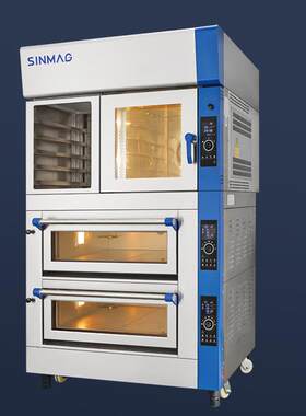 SK电烤炉SKZ-622H/632H叠加普通/旋转热风炉连锁餐饮厨房商用