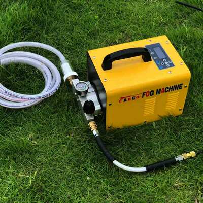 绿罗安格尔造雾机智能喷雾降尘设备高压微雾工业加湿器雾化机爆款