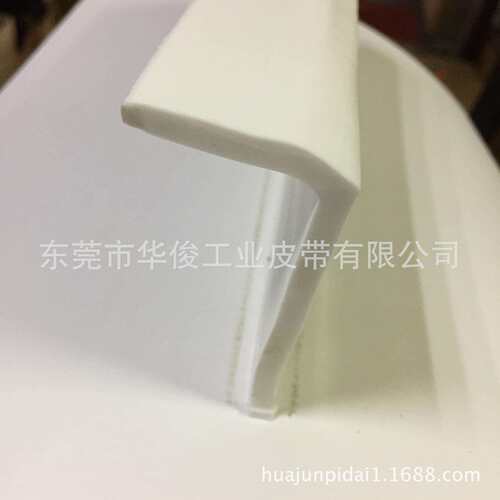 无底座PU挡板裙边输送带 食品提升带 速冻食品提升机输送带