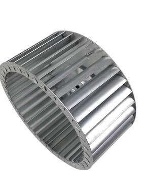 离LTI心鼓风机进双长轴电机风叶轮风轮多翼式风风机叶轮件配扇叶