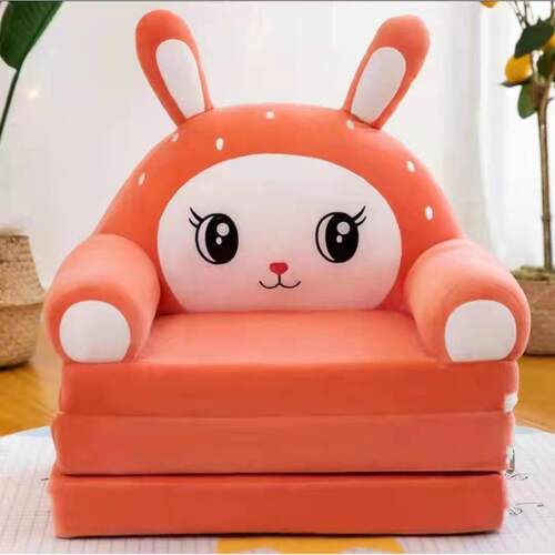 儿童折叠沙发毛绒玩具卡通可爱男孩女孩座椅宝宝凳子幼儿园午睡垫