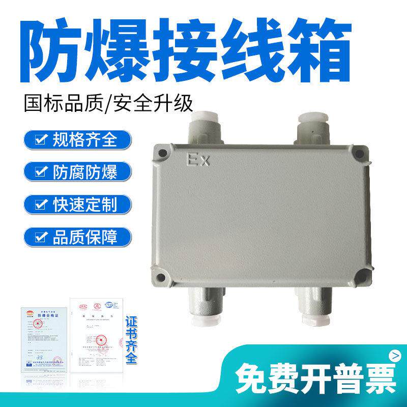 防爆接线 线箱过线 线箱200*135*100增安型配电箱接线 线盒照明开