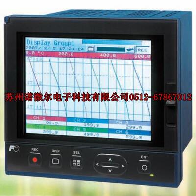 fuji富士PHN61N11-C10YV彩屏无纸记录仪PHN11N12-C11YV原装进口