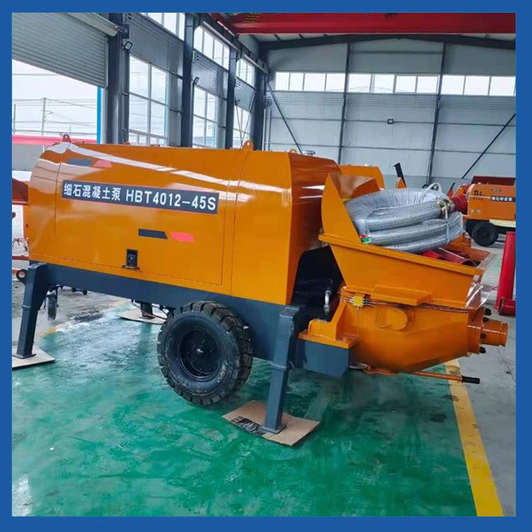 柴油细石混凝土泵小型混泥土细石砂浆泵40型混凝土输送泵