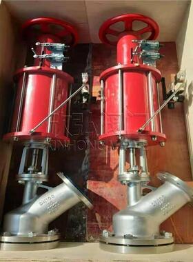 FL41W钛合金放料阀不锈钢耐腐蚀气动电动欣弘阀门