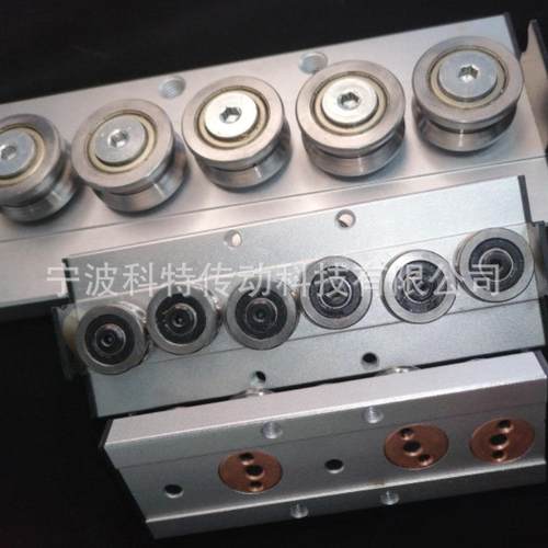 内置双轴心滚轮导轨SGR15202530双轴心导轨重载线性导轨滑块