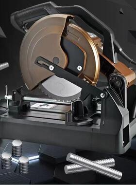 改铁AC9成66AC97冷切锯滚丝机714寸装螺纹钢切割机台式切DC966D-3