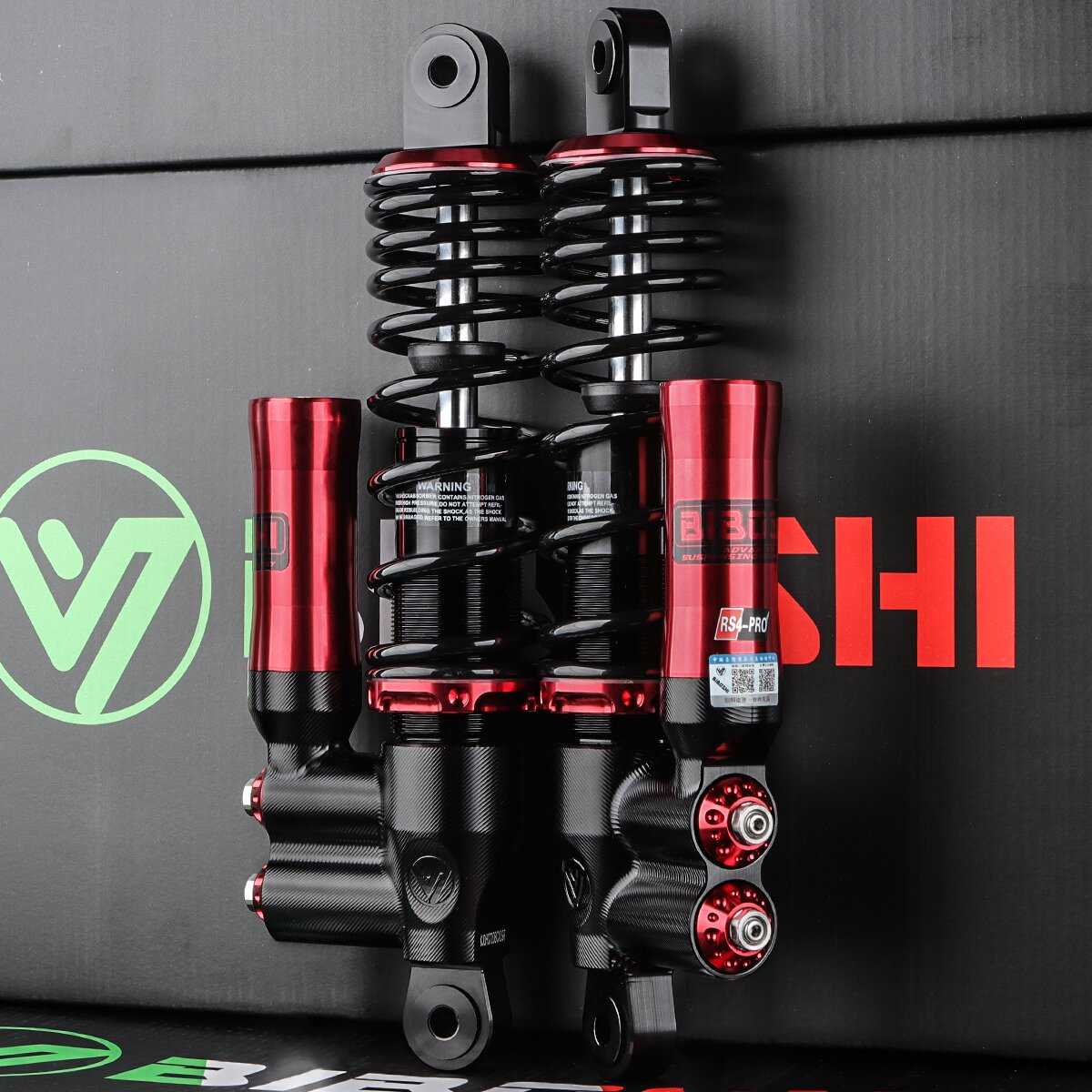 比博士RS4pro后减震改装小牛UQI+U2 UMAX九号MZ NZMIX M95C+避震