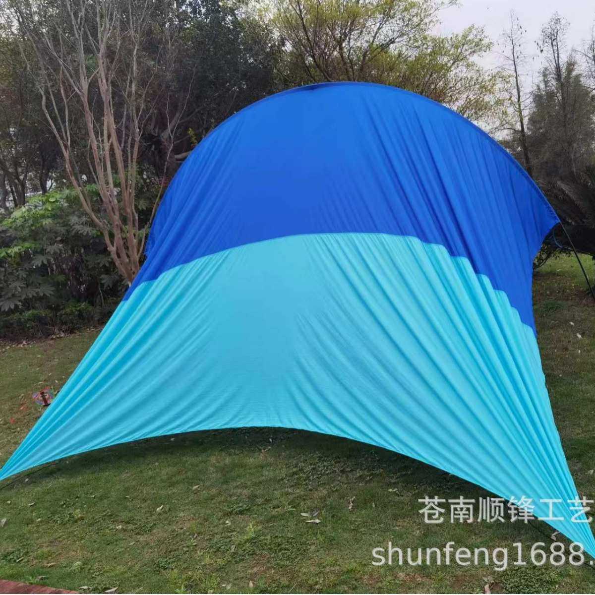 天幕沙滩帐篷式便携敞篷防晒轻薄遮阳沙滩热销户外天幕