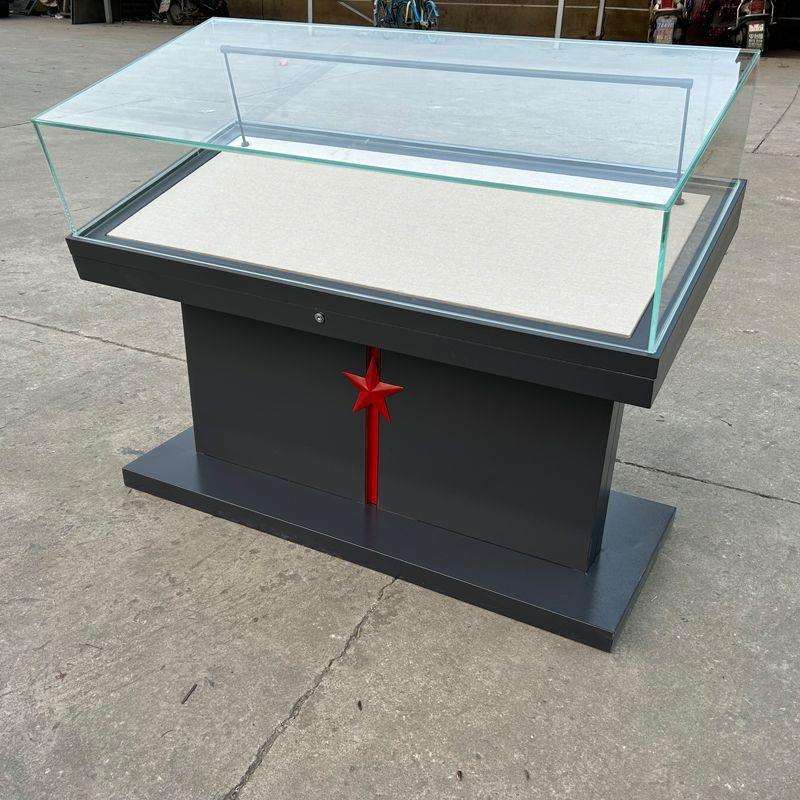 博物馆钢制喷塑展示柜展厅展览柜纪念馆荣誉奖章玻璃商场展柜