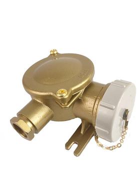 船用铜质插座 CZH101 船用接插件 船用电器