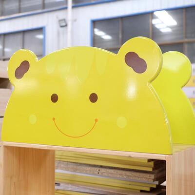 通厂园家幼小熊实木儿玩具收纳柜柜儿童卡造型组合木质家具