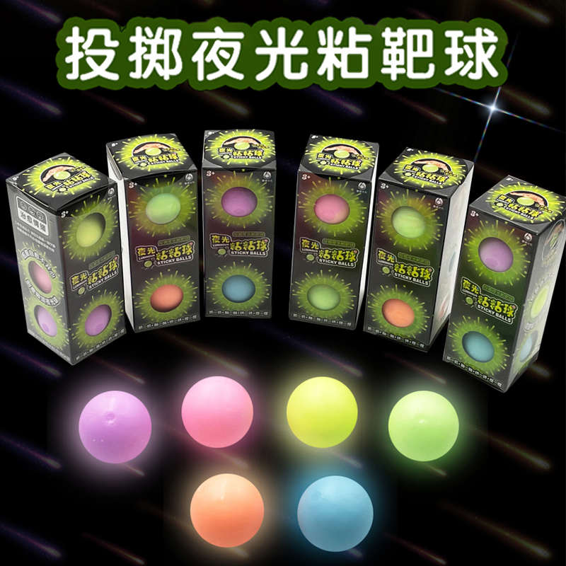 发光玩具荧光儿童广场地摊摆摊小夜光男孩手指灯网红爆款闪光球