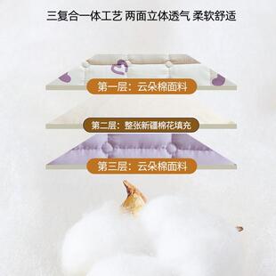 花A类云朵MT 床抗褥垫酒店护防滑防垫 CD棉垫菌棉床护垫软垫款