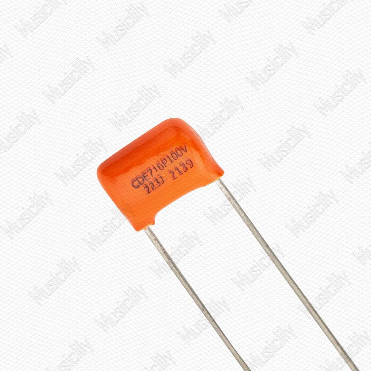 美产CDE Sprague Orange思碧0.022uF 0.047uF电吉他贝斯薄膜电容