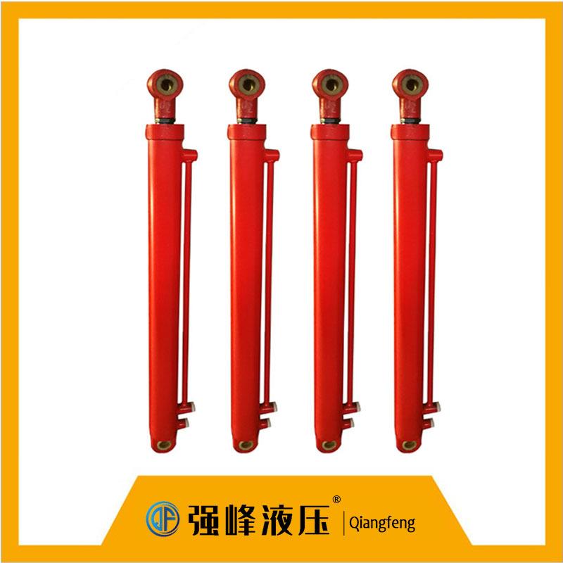 厂家非标手动液压油缸小型电动液压缸长行程双耳双向伸缩油缸