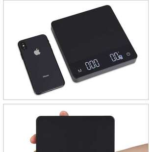 冲专业计时咖啡手电子充电式秤器意克数家用称重电子秤式咖啡器具