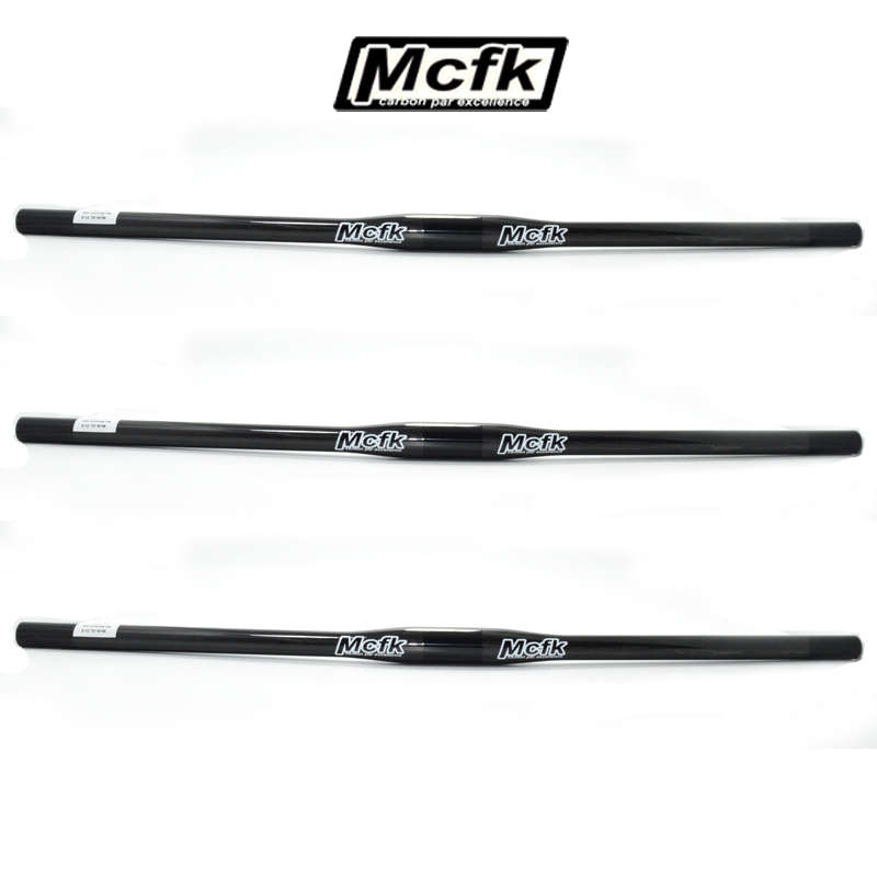 MCFK全碳纤维山地自行车车把手横把通用直把31.8mm超轻骑行配件