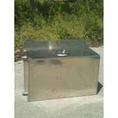 定制304不锈钢壁挂式 储水罐蓄水桶屋顶太阳能水塔储水箱5 家用卧式