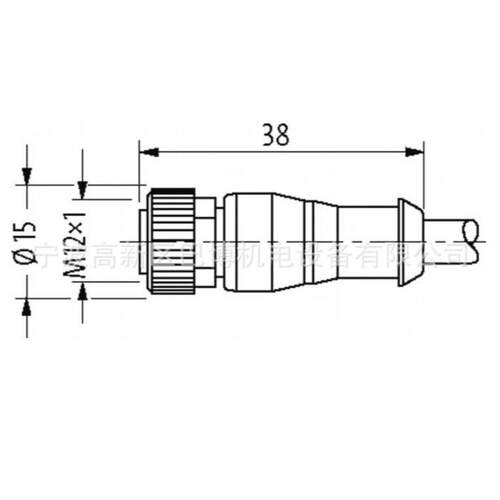 Murr/穆尔7000-12241-6150200/线缆/M12螺钉接线圆形 现货