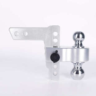 厂家直发 6inch双球头拖车臂配双锁 热卖 铝合金可调节方口2