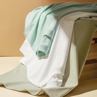 莫小仙广州服饰有限公司清仓价230g短袖 冰感棉凉感纯色T恤 女夏季