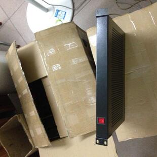 1u风扇单元温控单元机箱机柜风扇降温散热通风器机房调温器温控