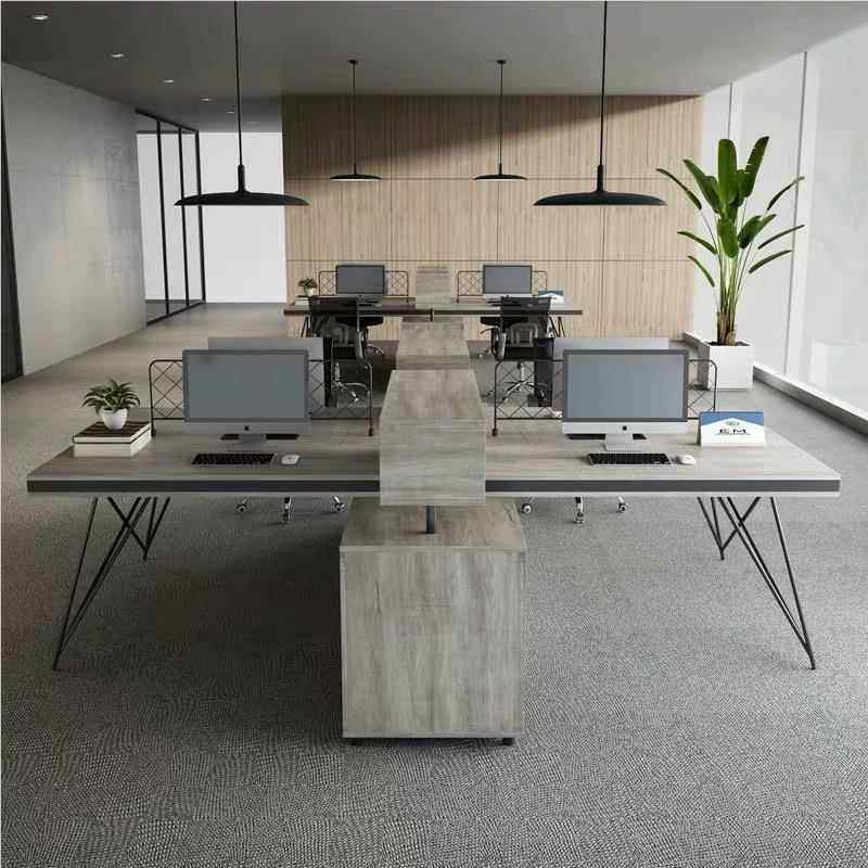 4人位职员公公办公桌椅组合员工96#桌 四人电脑办桌简约现代位办,商业/办公家具,组合/屏风工作位,淘宝优惠券,粉丝福利购,淘宝优惠卷