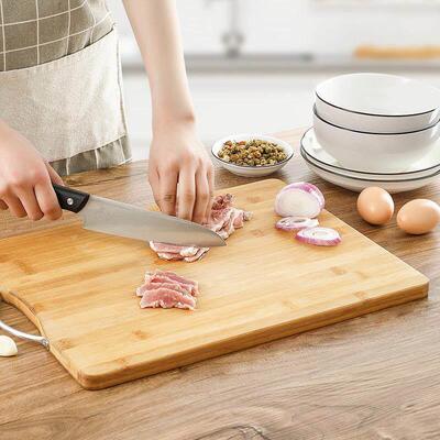 Kitchen cutting board large thickened knife board切菜板实木