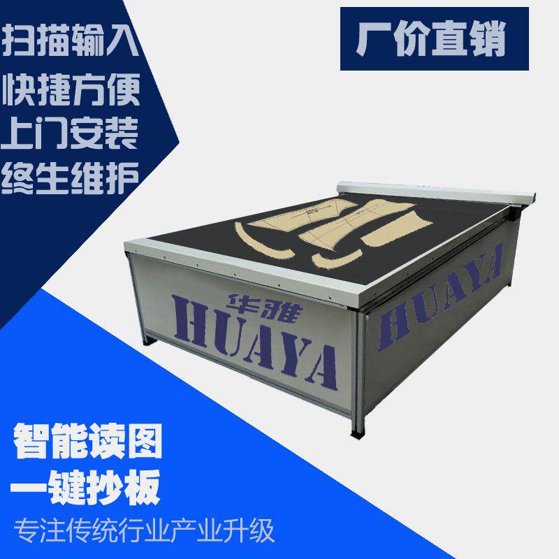 扫描仪 抄板机 数字化仪 手板录入再编辑修改样板后输出打印裁切