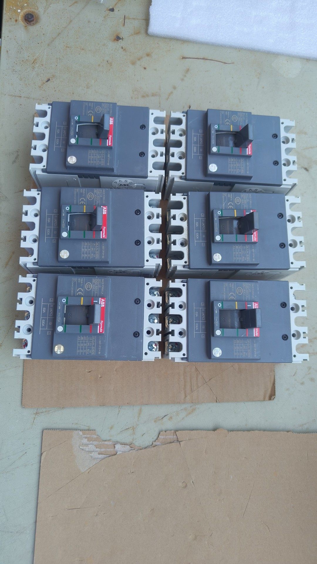 ABB塑壳断路器 空气开关，型号:M1C125