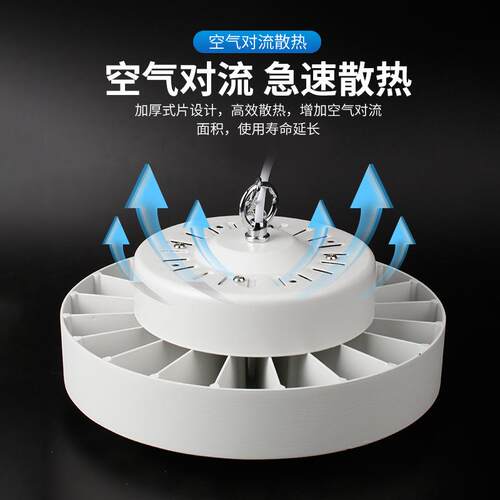 跨境UFO轮廓工矿灯家用厂房车间仓库门店工地照明三防工矿灯