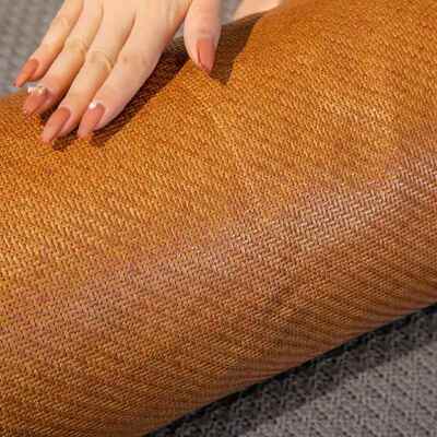 竹夫人抱枕睡夹抱枕清凉抱枕腿亚麻圆柱枕芯身超软安抱枕夹腿睡觉