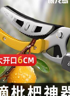摘枇杷采摘水果荔枝杨梅龙眼摘果神器伸缩杆高空剪树枝高枝剪金烨