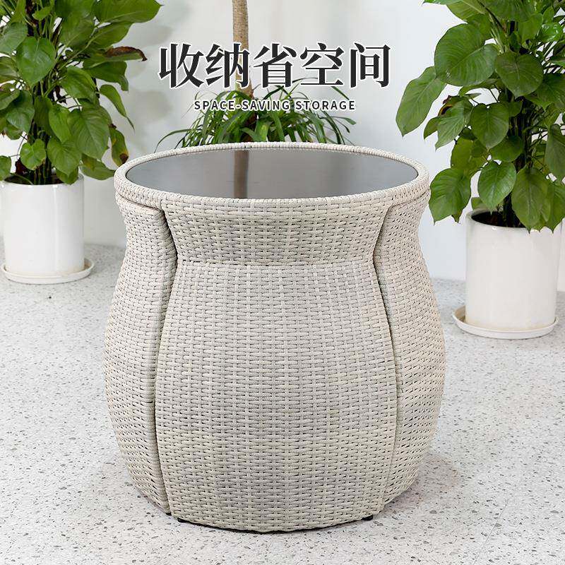 阳茶桌椅台一桌椅藤三椅件套茶几户外庭二院休zl-15485闲露台阳台