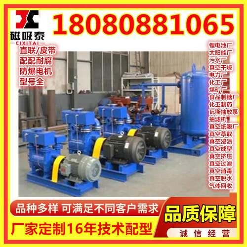 2B空EA/13C13水DXY环式真空泵18.5KW水循环真泵10M35/min液环/真