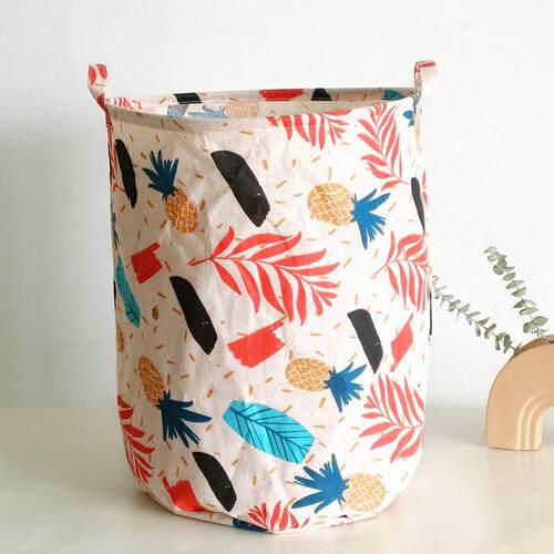 folding large size dirty clothes fabric basket laundry box
